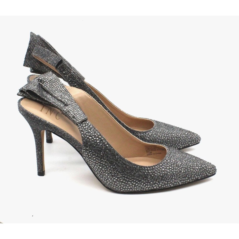 Inc Women's Cersei Slingback Bling-Bow Heels - Picture 2 of 7